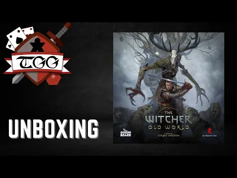 The Witcher: Old World Board Game Unboxing