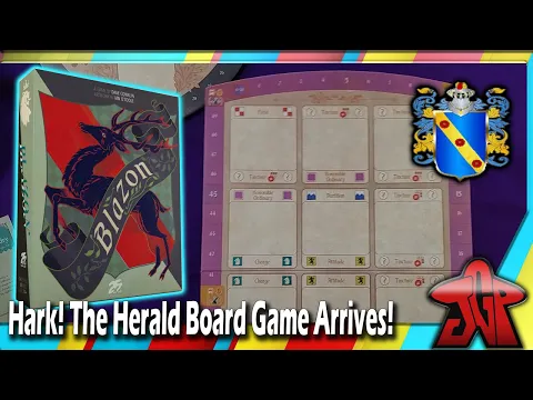 Blazon unboxing (Standard Edition with Kickstarter extras)