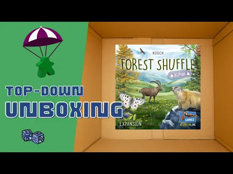 Forest Shuffle Alpine Expansion Unboxing