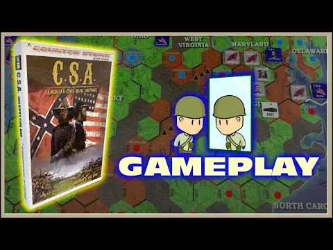 C.S.A. America's Civil War - Turn 1