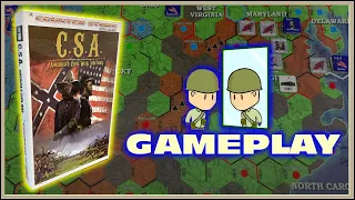 C.S.A. America's Civil War - Turn 1