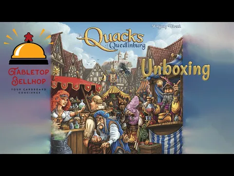 #UNBOXING The Quacks of Quedlinburg, an excellent bag-building board game about brewing potions.