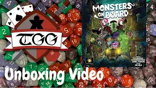 Monsters on Board Board Game Unboxing