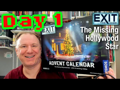 Exit the Game Advent Calendar 2024 Day 1: The Missing Hollywood Star