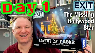 Exit the Game Advent Calendar 2024 Day 1: The Missing Hollywood Star