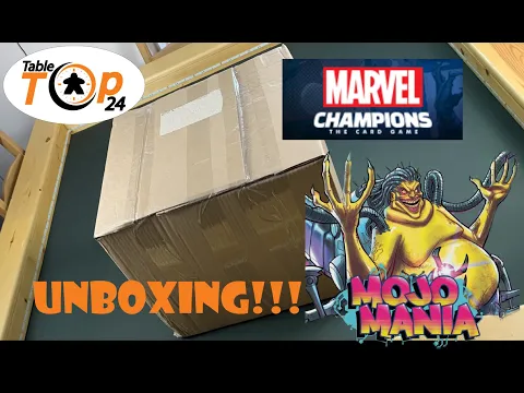 Marvel Champions Mojo Mania Unboxing