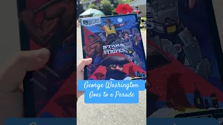 July 4th With George Washington  #boardgames #unmatched #unmatchedbattleoflegends