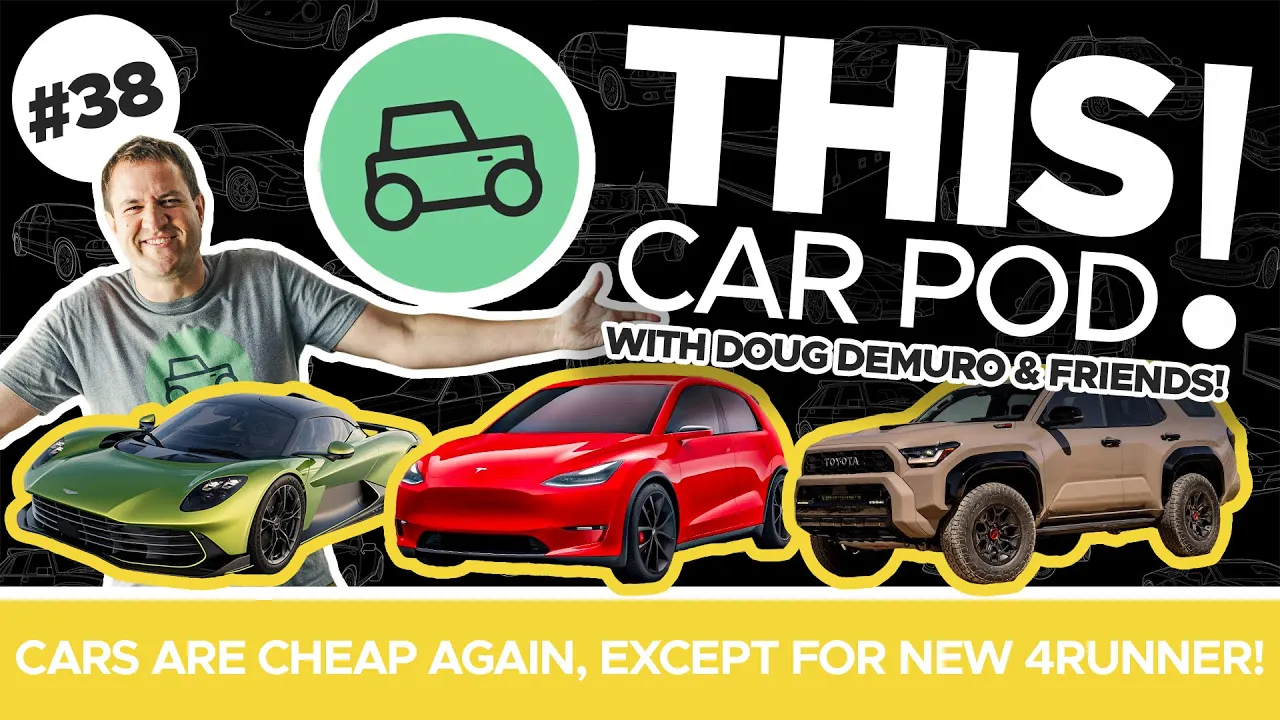 Tesla Releasing a Cheap Car in 2025? Doug's Best Bargains in Enthusiast Cars! THISCARPOD! EP38