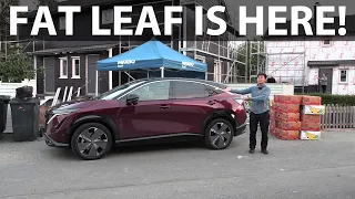 Nissan Ariya banana box test