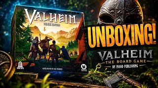 Unboxing Valheim The Board Game by Mood Publishing
