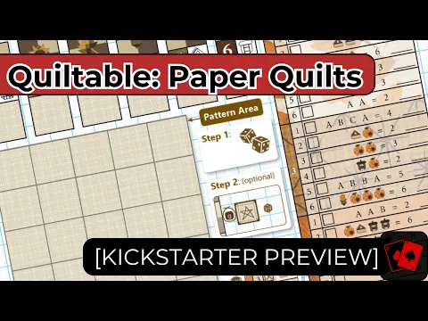 Kickstarter Preview | Quiltable: Paper Quilts