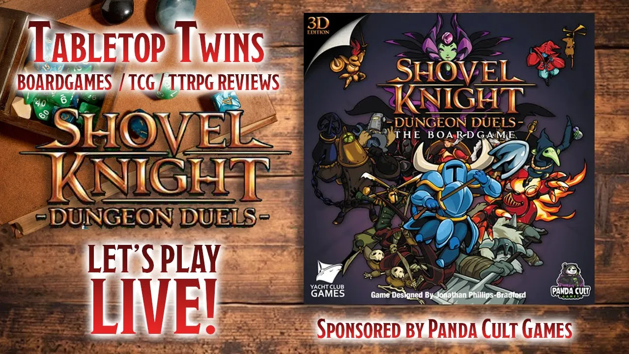 [TABLETOP TWINS] Shovel Knight: Dungeon Duels (Yuki & Yuna | Twin Vtubers)
