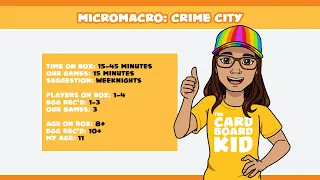 The Cardboard Kid - 285: MicroMacro: Crime City