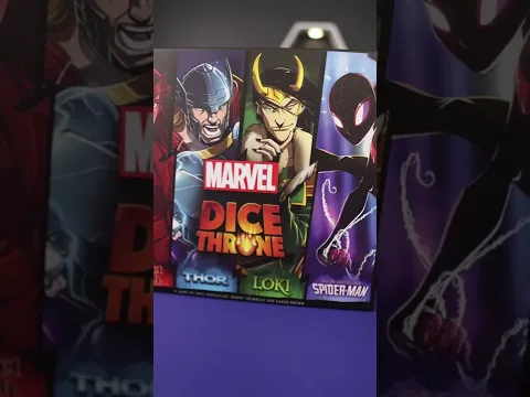 Marvel Dice Throne #shorts #wandavision #loki #spiderman #thor