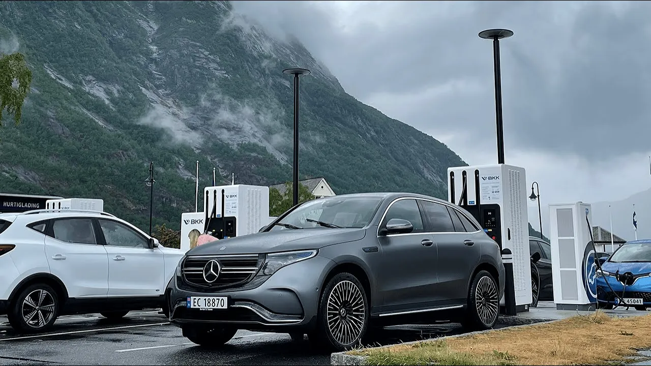 I would not be sitting in this Mercedes-Benz EQC if it wasnt for Tesla!
