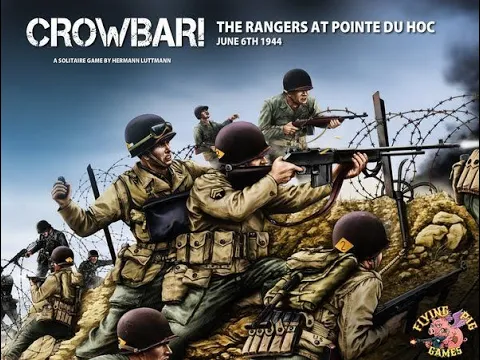Crowbar! The rangers at Pointe du Hoc