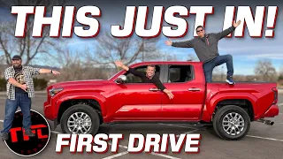 First Drive: Did Toyota Make the New 2024 Tacoma MASSIVELY Better? Here's What We Think!