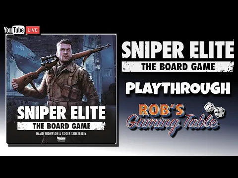 Sniper Elite: The Board Game Playthrough
