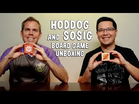 Unboxing Hoddog and Sosig - Joking Hazard Card Games