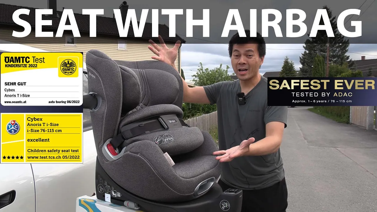 Cybex Anoris T - World's first forward-facing car seat with airbag