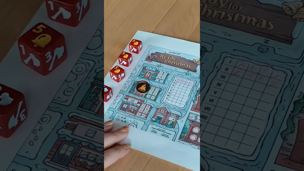 Get ready for Christmas with these sweet roll and write games
