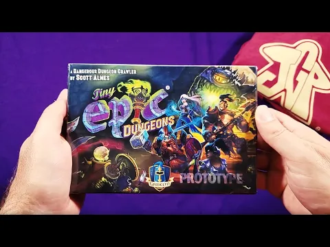 Just Got Played Undressed: Tiny Epic Dungeons PROTOTYPE Unboxing