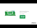 Clinell Universal Sanitising Wipes x 40 video