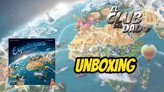 Expediciones Alrededor del mundo - Unboxing - El club del dado