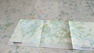 Map study: Barbarossa - Army Group Center,  1941 (GMT)