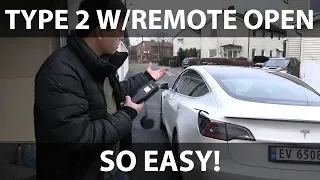 Metron Type 2 charging cable with remote opener