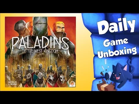 Paladins of the West Kingdom - Daily Game Unboxing