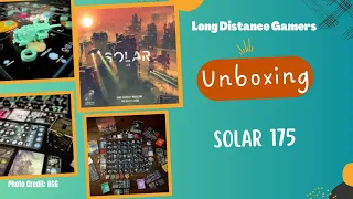 Solar 175: Unboxing