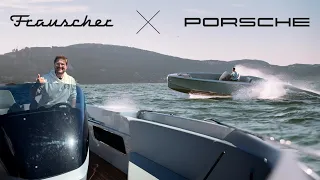 Porsche Sells An Electric Boat w/ A Macan EV Powertrain! Frauscher x Porsche 850 Fantom Air