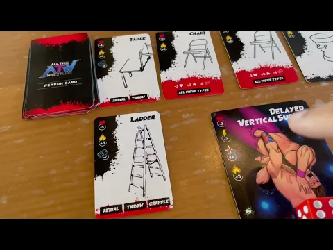 ATW Design Journal 10 - Last Man Standing Match (So Much Replayability!)