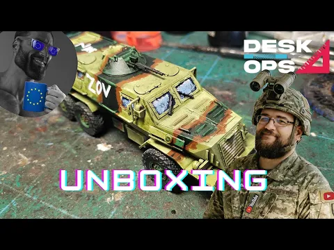 Unboxing KAMAZ BPM-97 APC and "Chekan" APC Russian MRAPs - Desk-Ops Exclusive Vehicles