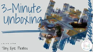 Tiny Epic Pirates Deluxe Edition - 3-Minute Unboxing