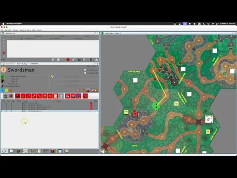 Swordsman solo playthrough - Magic Realm by Richard Hamblen, Avalon Hill's 1979 fantasy wargame