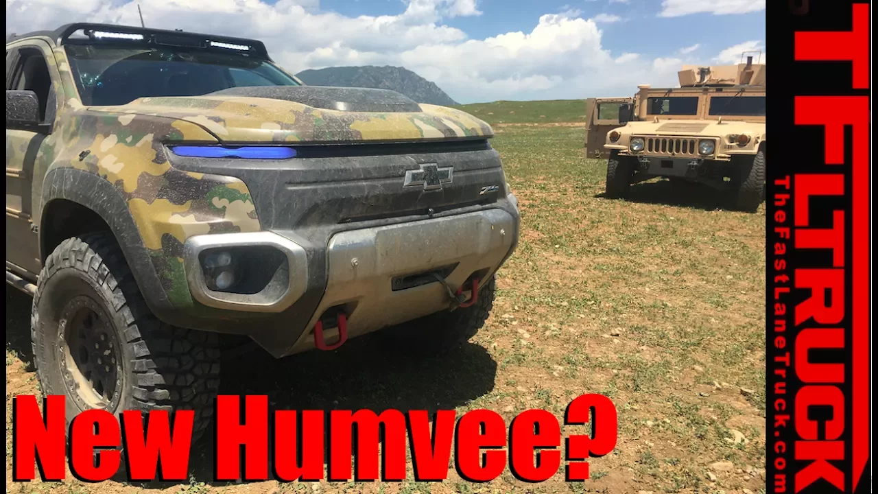 Is the Chevy Colorado ZH2 the new Humvee?