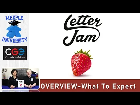Letter Jam Board Game - Overview, What to Expect