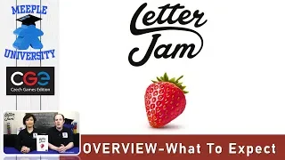 Letter Jam Board Game - Overview, What to Expect