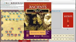 Commands & Colors: Ancients Tutorial Playthrough - Scenario 413 Nisibis