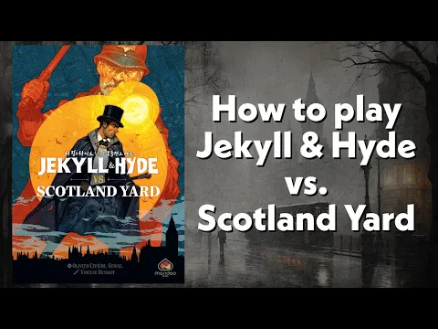 How to play interview with Mandoo Games about Jekyll & Hyde vs Scotland Yard at Spiel 2023