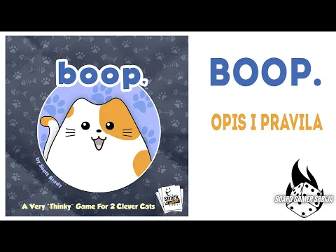 Boop. - Opis i pravila (apstraktna strateška igra za dva igrača)
