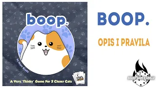 Boop. - Opis i pravila (apstraktna strateška igra za dva igrača)