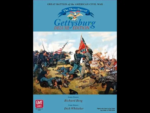 SMITTY UNBOXES THREE DAYS AT GETTYSBURG FROM GMT GAMES