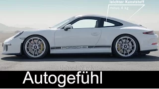New Porsche 911 R Lightweight Feature with GT Project Leader