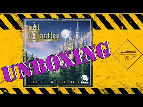 Ludomanía: Unboxing de Castles of Mad King Ludwig