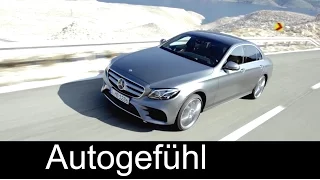 The 2017 Mercedes E-Class exterior design driving performance  - Autogefühl