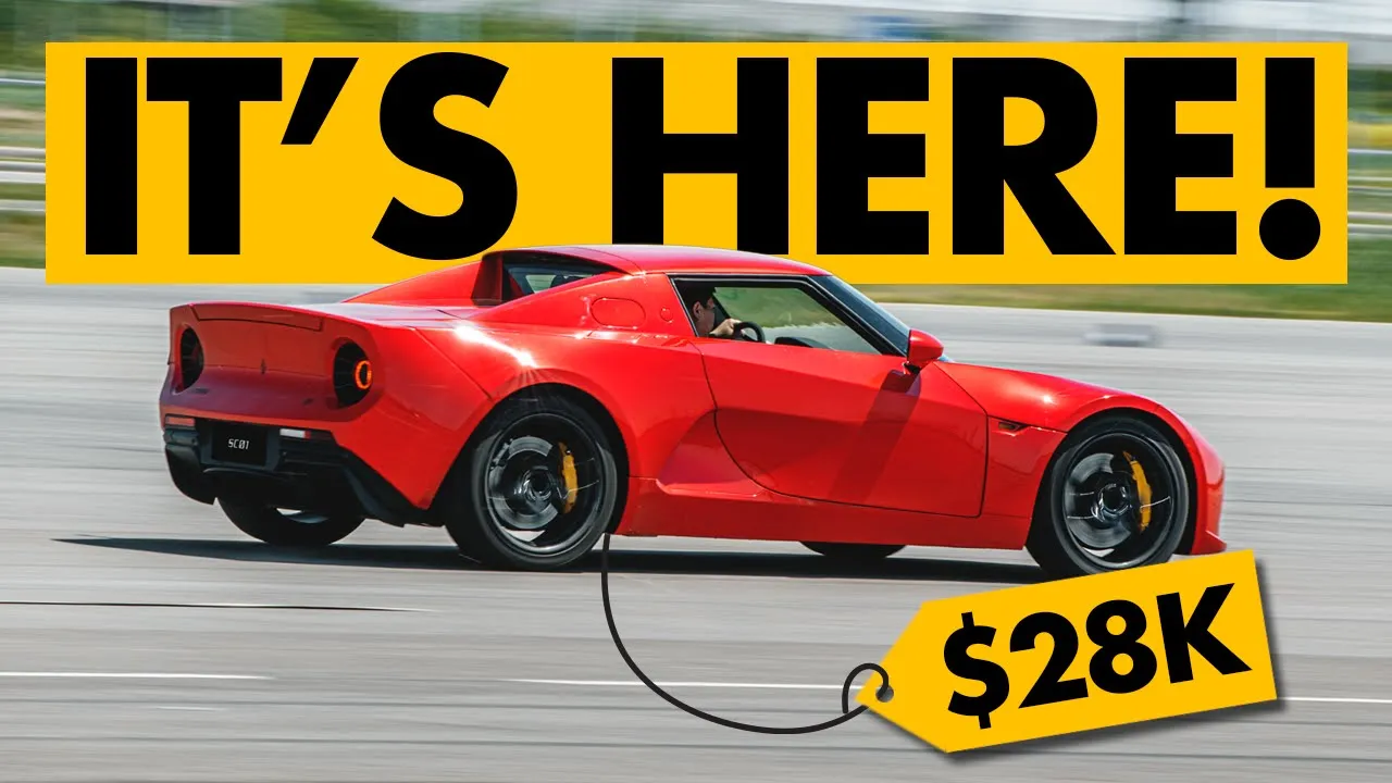 I DRIVE THE SC-01! EV Lightweight sports car for petrolheads?