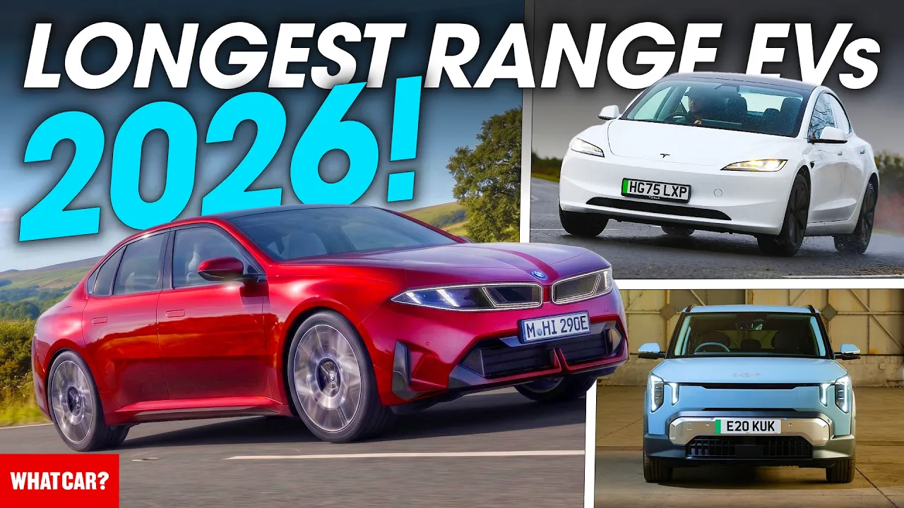 Top 10 Longest Range Electric Cars in 2026 – How Far Can They REALLY Go?